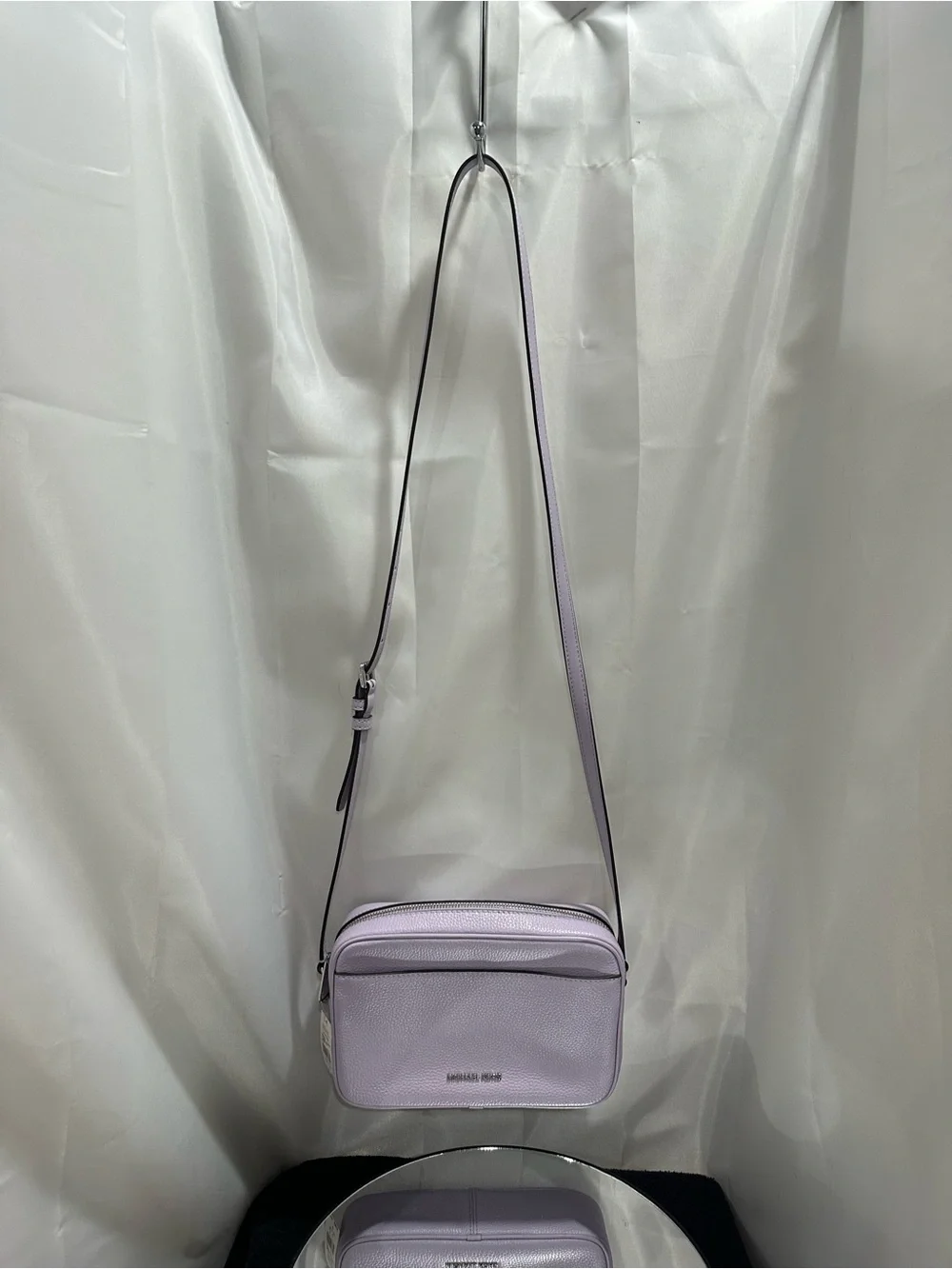 Michael Kors Lavender Leather Crossbody Bag NWT